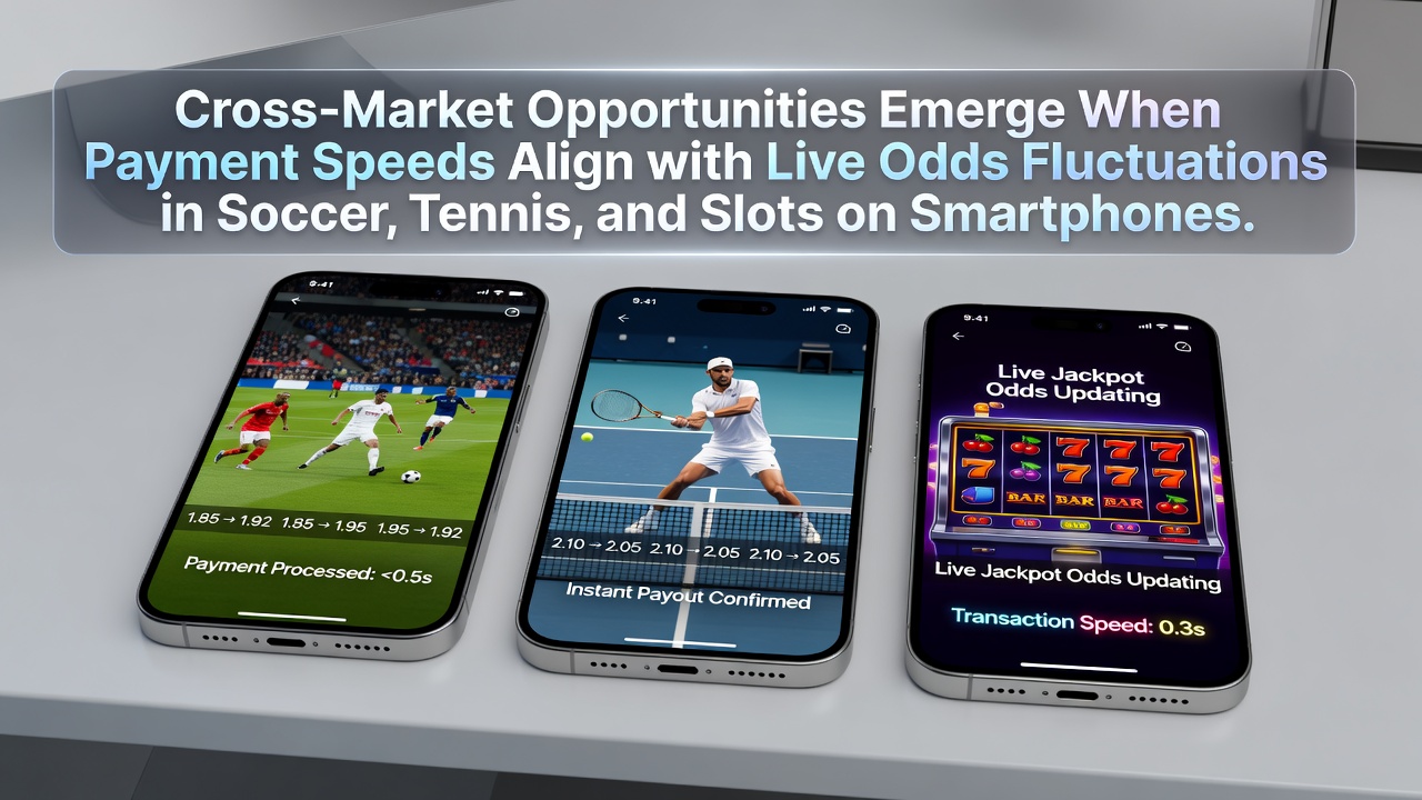 Mobile Geräte zeigen Echtzeit-Quoten für Fußball, Tennis und Slots mit integrierten Zahlungsoptionen