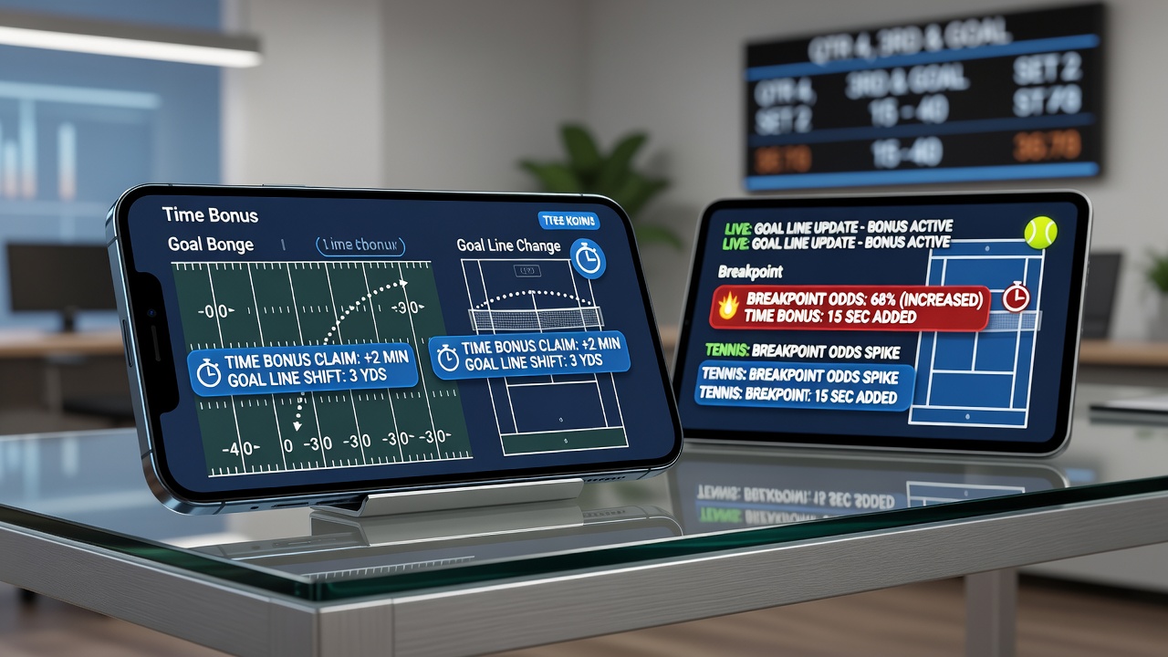 Synchronisation von Benachrichtigungen bei Tennis- und Casino-Events