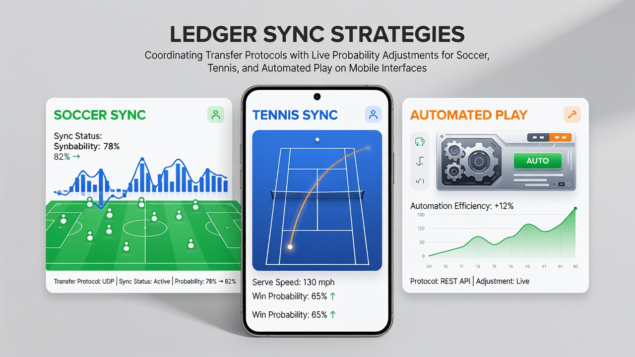 Darstellung von Ledger-Synchronisationsprozessen in mobilen Wettplattformen für Fußball und Tennis