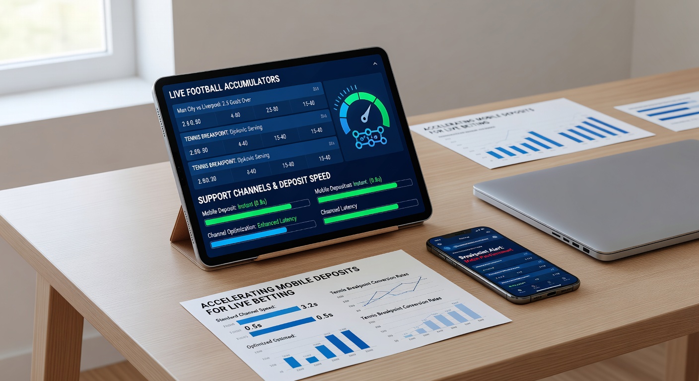 Mobile deposit speed and support channels for tennis odds with casino slots